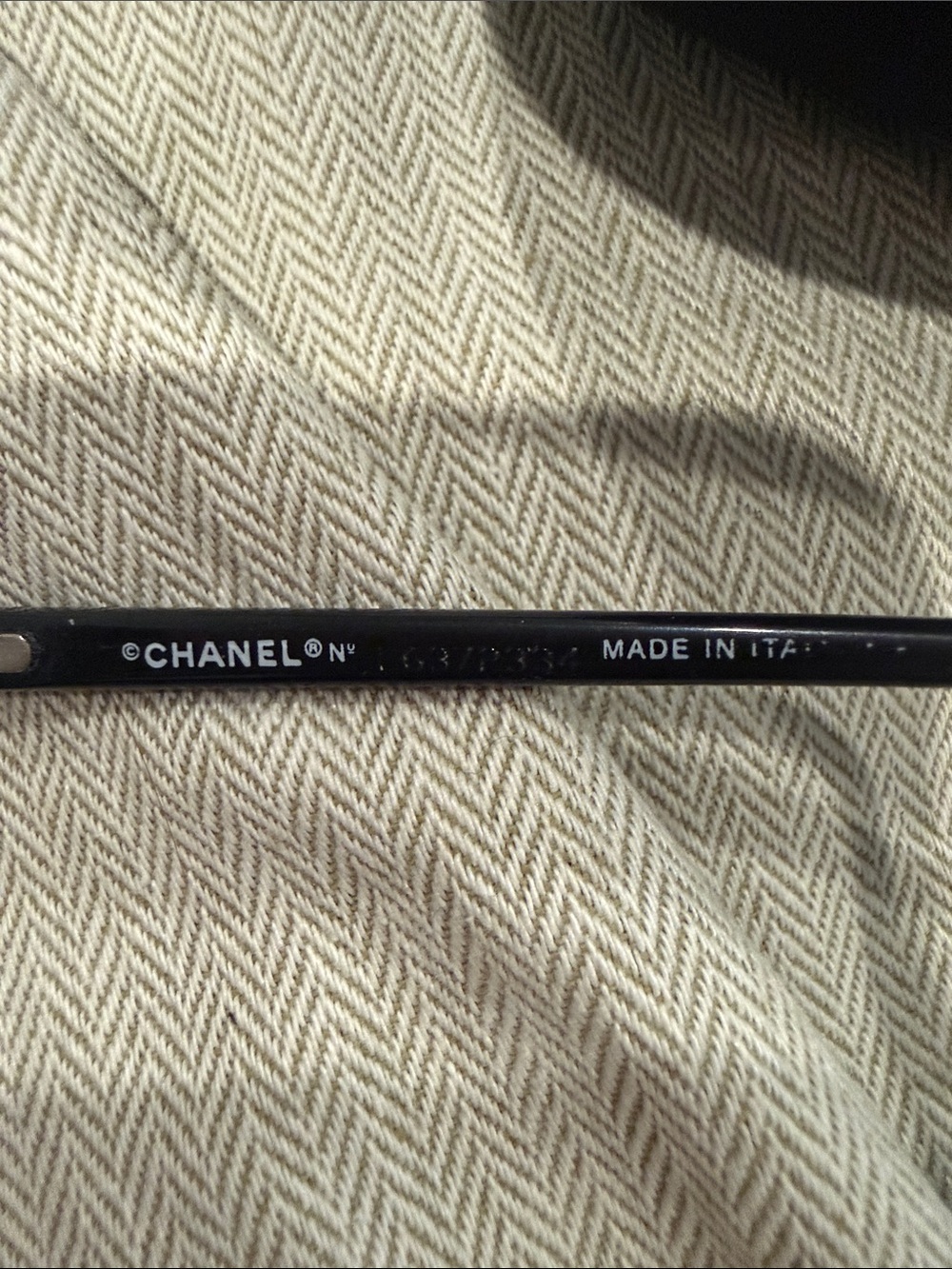 CHANEL Rimless Glasses with Silver Accents and Black Temples - Picture 6 of 8
